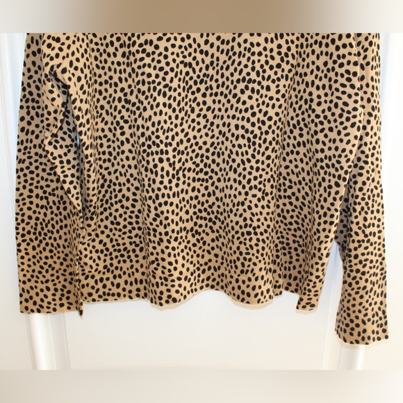 J. Crew cheetah print sweater (women’s XXL) (NWT) - Picture 10 of 13